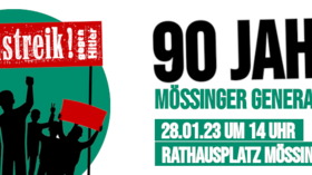 90 Jahre Mössinger Generalstreik